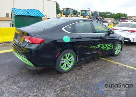 2015 Chrysler 200 Limited z USA, uszkodzony, nr VIN 1C3CCCABXFN640285